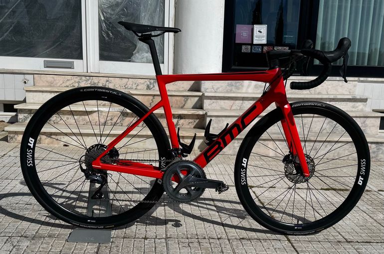 Used BMC Teammachine SLR FIVE 2022 2022 Road & Gravel, Red — image 8 of 9