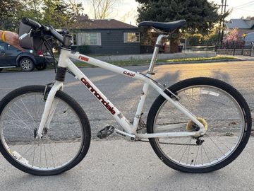 Used Cannondale Shimano Deore XT 1997 Mountainbike, White — image 2 of 8