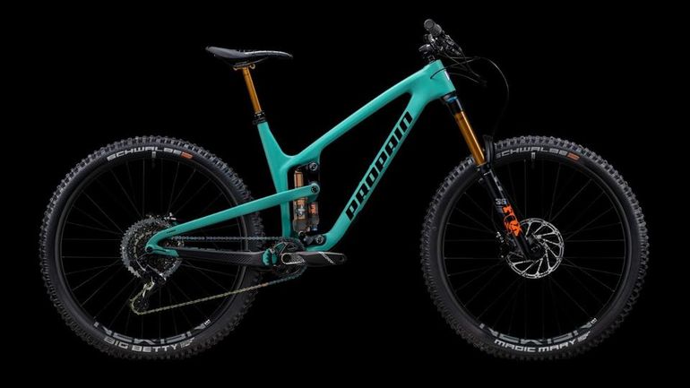 Used Propain Propain Tyee CF 27,5 Enduro Mountainbike 2022 Mountainbike, Green — image 3 of 7