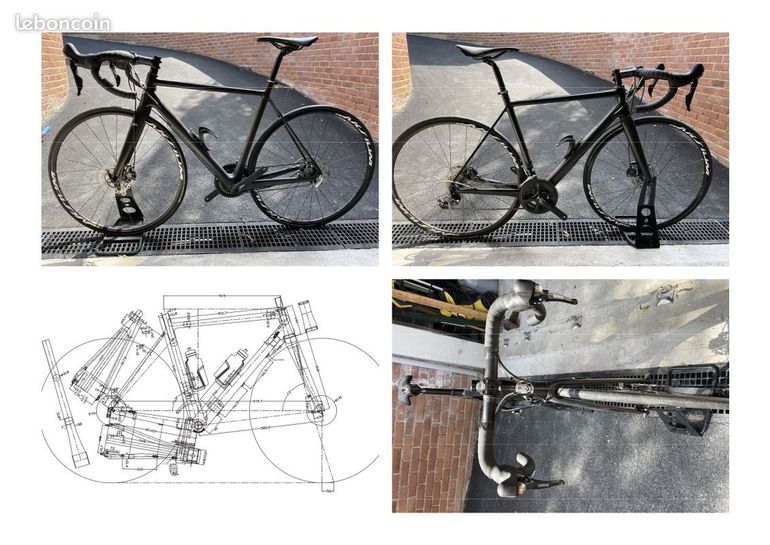 Used Générique Yishun Bike 2017 Road & Gravel, Black — image 3 of 3