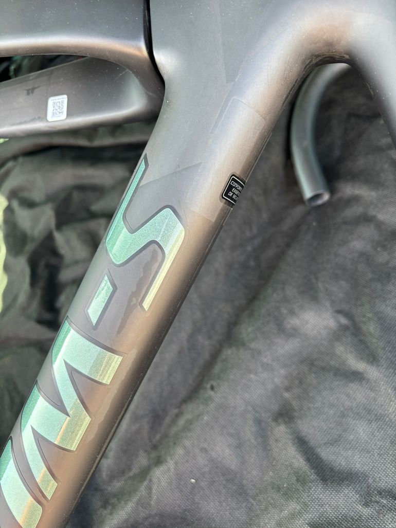 Used Specialized Tarmac Frameset 2025 Road & Gravel, Black — image 9 of 9