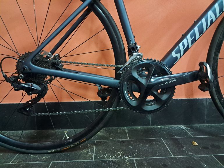 Used Specialized Specialized Tarmac SL6 Disc Sport 2020 Road & Gravel, Blau — image 3 of 7