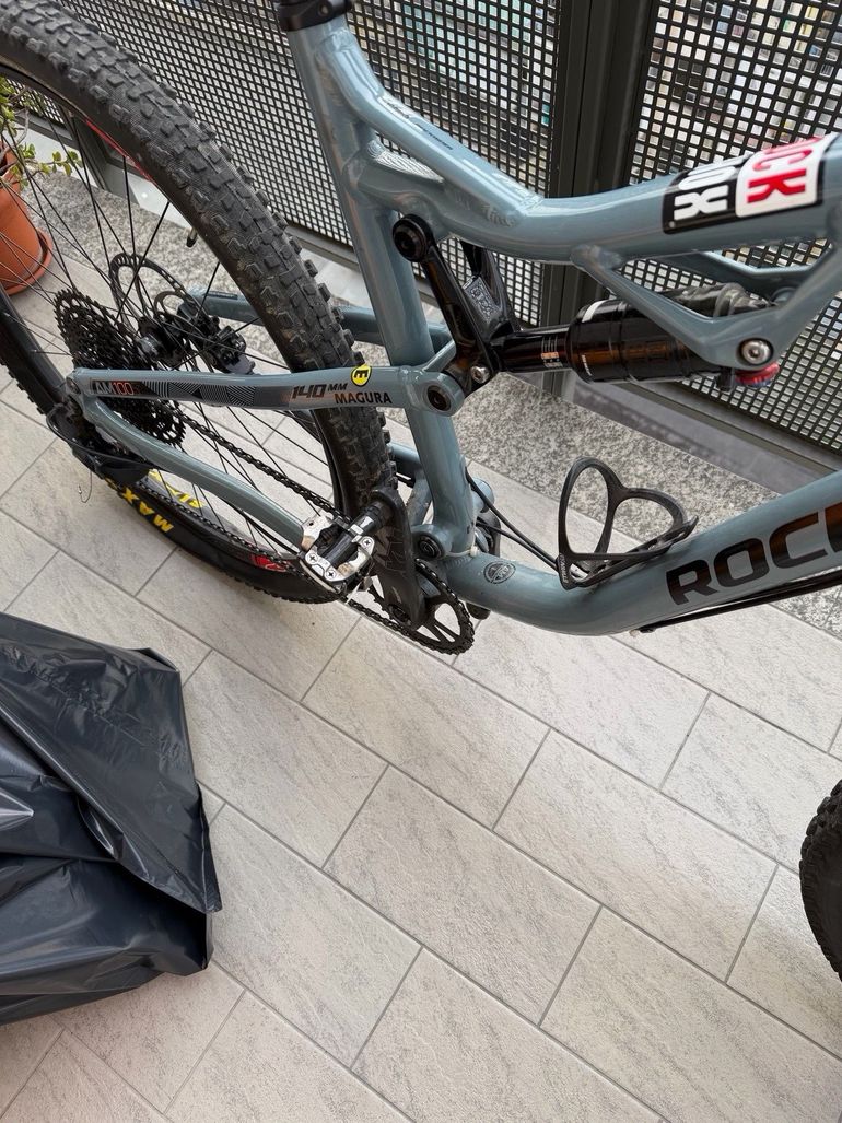 Used ROCKRIDER All mountain SRAM GX Eagle 2021 Mountainbike, Light Gray — image 12 of 12