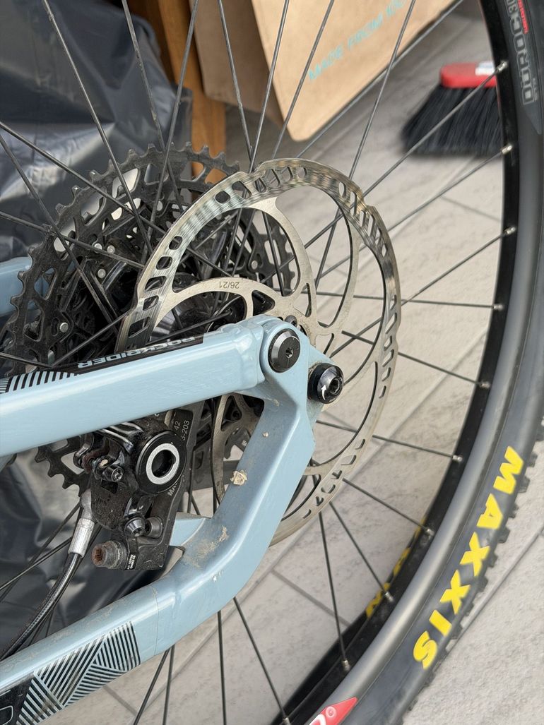 Used ROCKRIDER All mountain SRAM GX Eagle 2021 Mountainbike, Light Gray — image 8 of 12