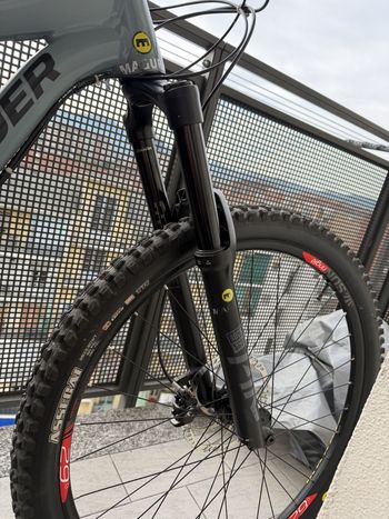 Used ROCKRIDER All mountain SRAM GX Eagle 2021 Mountainbike, Light Gray — image 6 of 12
