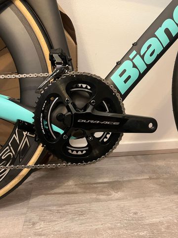 Used Bianchi Aquila Shimano Dura Ace Di2 2024 Road & Gravel, Blue — image 3 of 4