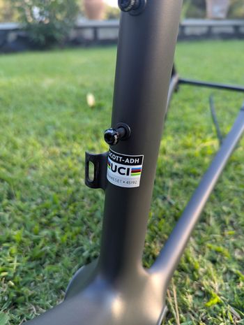 Scott Addict 20 2026 Frameset 2026 Road & Gravel usato, Nero — immagine 8 di 16