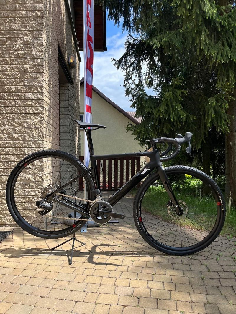 Used 3T Exploro RaceMax Rival AXS 700c 2x12 XXS BLK 2023 Road & Gravel