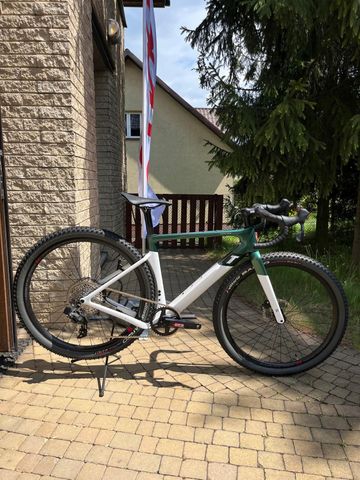 3T Exploro RaceMax 28" Roz. XXS Rival AXS Emerald-White 2023 Road & Gravel d'occasion