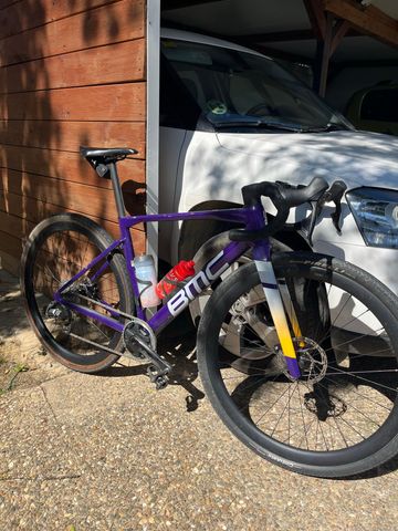 Gebrauchtes BMC Kaius SRAM Force eTap AXS 2024 Road & Gravel, Blau — Bild 1 von 4
