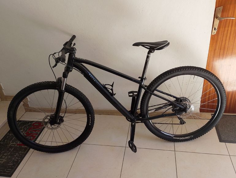 Used ROCKRIDER Touring Mountain Bike Other Shimano - Mountainbike 2022 Mountainbike, Nero — image 1 of 6