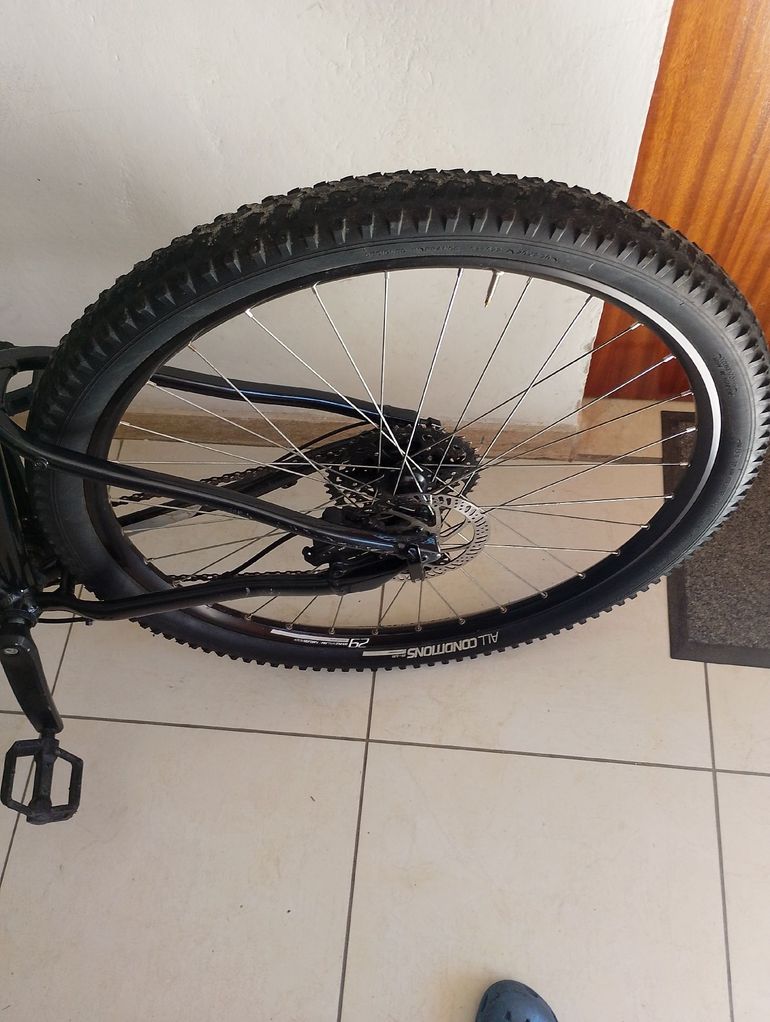 Used ROCKRIDER Touring Mountain Bike Other Shimano - Mountainbike 2022 Mountainbike, Nero — image 4 of 6