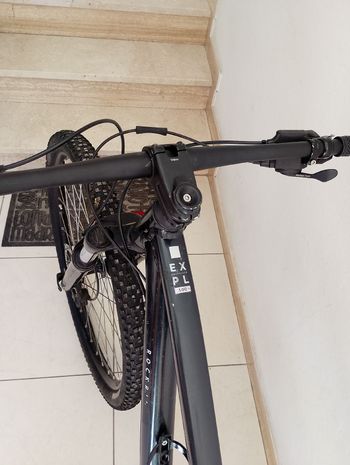 Used ROCKRIDER Touring Mountain Bike Other Shimano - Mountainbike 2022 Mountainbike, Nero — image 2 of 6