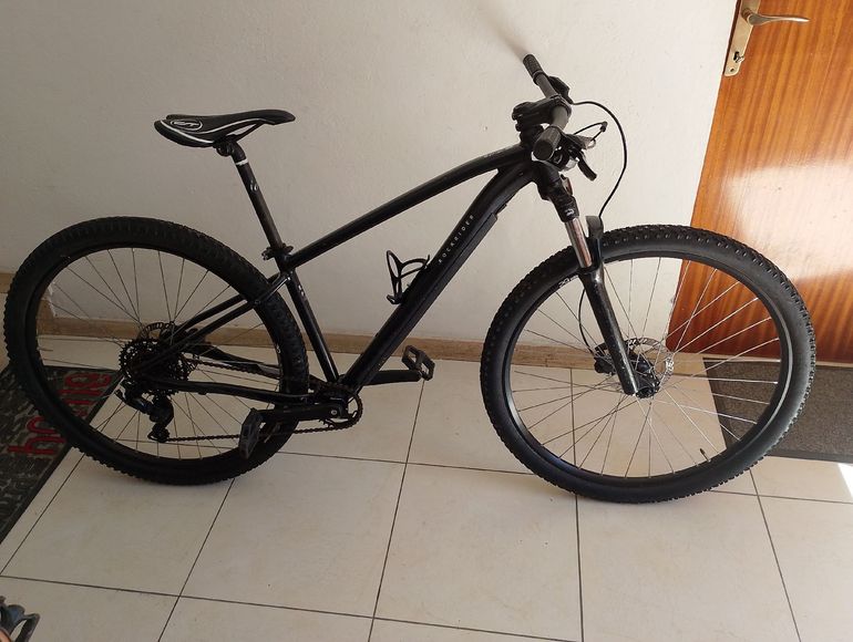 Used ROCKRIDER Touring Mountain Bike Other Shimano - Mountainbike 2022 Mountainbike, Nero — image 6 of 6