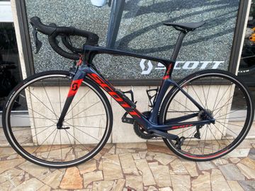 Used Scott Foil 20 2018 2018 Road & Gravel, Blue — image 12 of 15