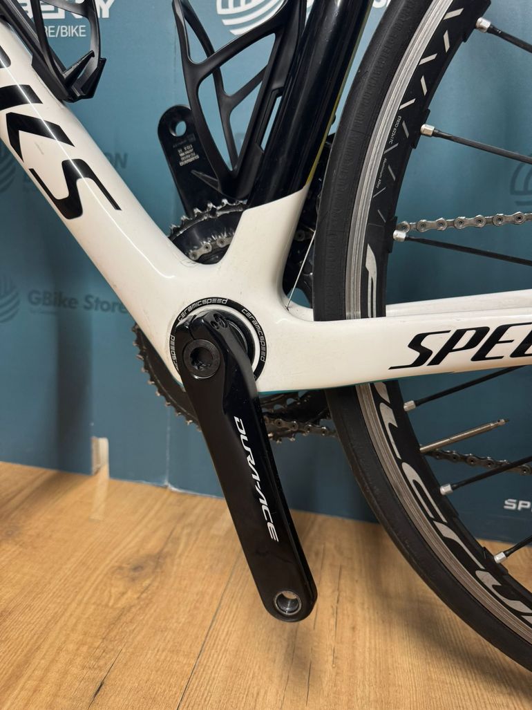 Used Specialized S-Works Tarmac SL4 2016 Road & Gravel, White — image 13 of 13