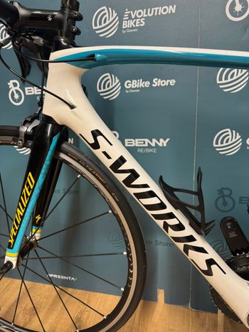Used Specialized S-Works Tarmac SL4 2016 Road & Gravel, White — image 11 of 13