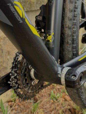 Used Merida Big Nine 1000 Lite 2015 Mountainbike, Black — image 9 of 9