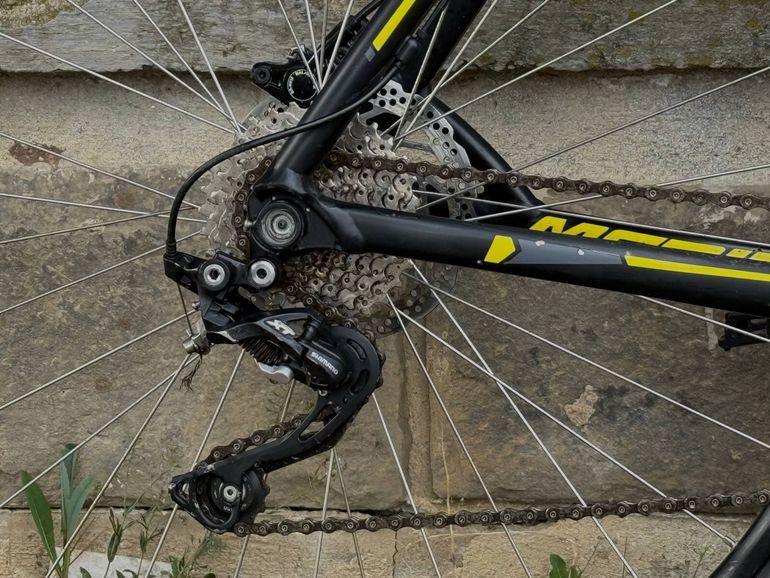 Used Merida Big Nine 1000 Lite 2015 Mountainbike, Black — image 8 of 9