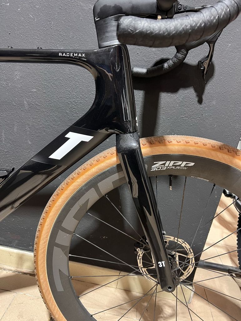 Used 3T RACEMAX INTEGRALE RIVAL E1 XPLR AXS 1X13 700c 2025 2025 Road & Gravel, Black — image 7 of 14