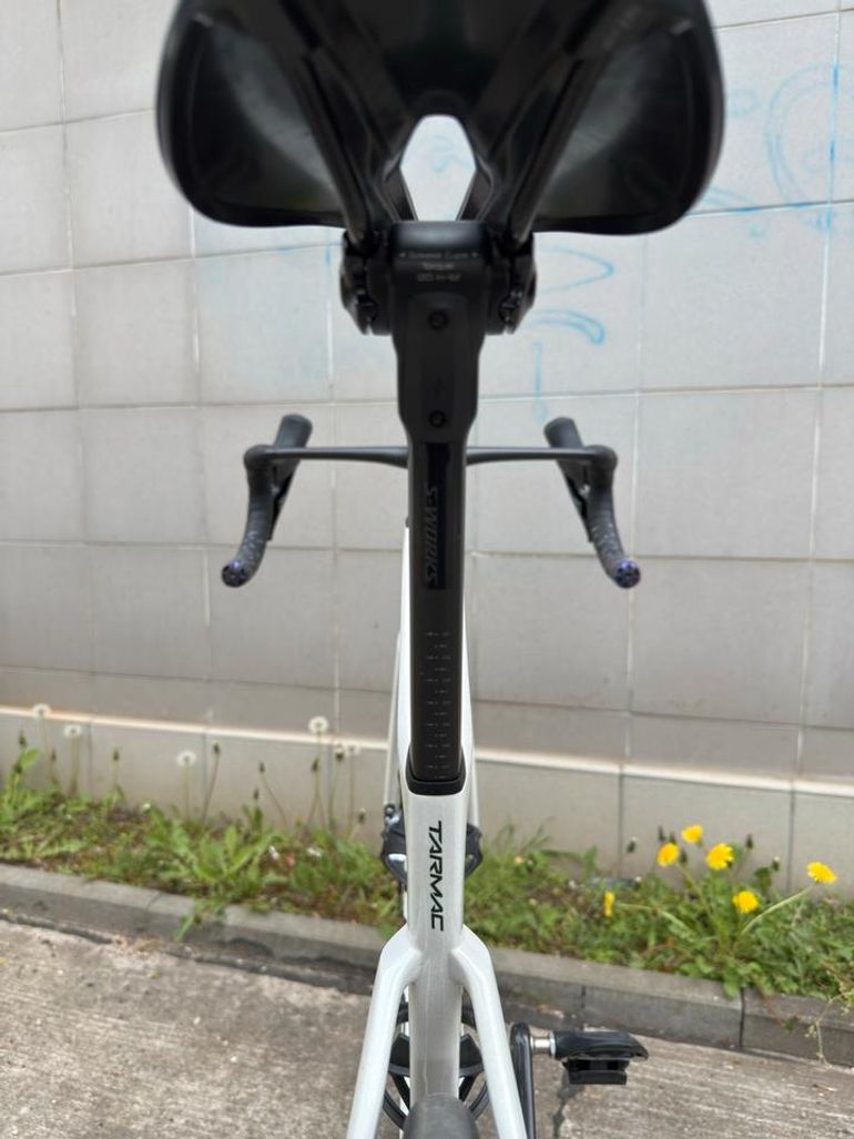 Used Specialized Specialized Tarmac Sl7 Pro Sram Red 2024 Road & Gravel, White — image 9 of 9