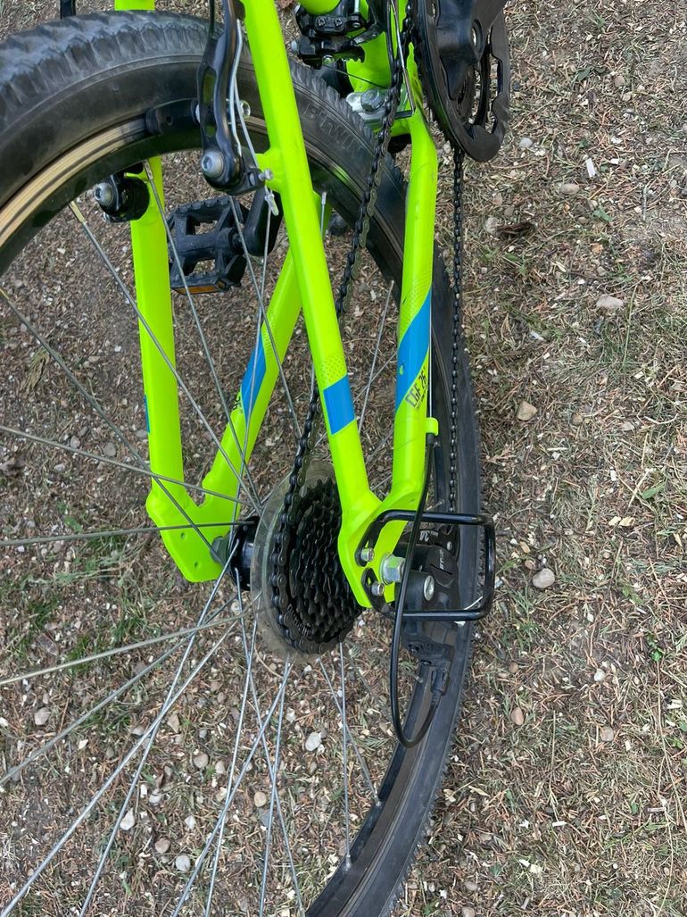 Used ROCKRIDER Semi-Rigid Microshift 2018 Mountainbike, Black — image 4 of 10