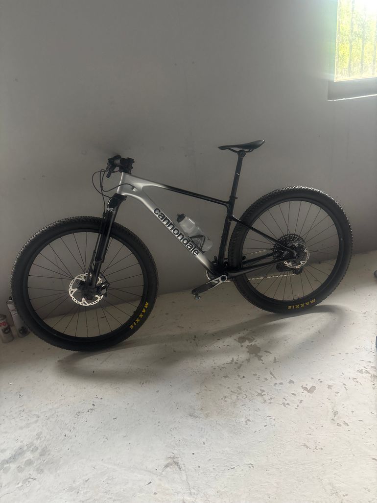 Used Cannondale Ht Carbon 1 2024 Mountainbike, Light Gray — image 8 of 8