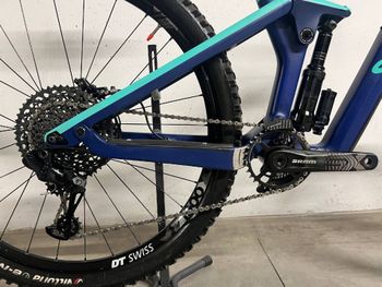 Used Canyon Strive SRAM GX Eagle 2021 Mountainbike, Blau, 29 — image 3 of 8