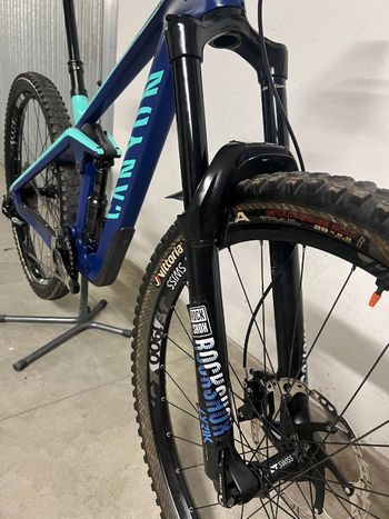Used Canyon Strive SRAM GX Eagle 2021 Mountainbike, Blau, 29 — image 8 of 8