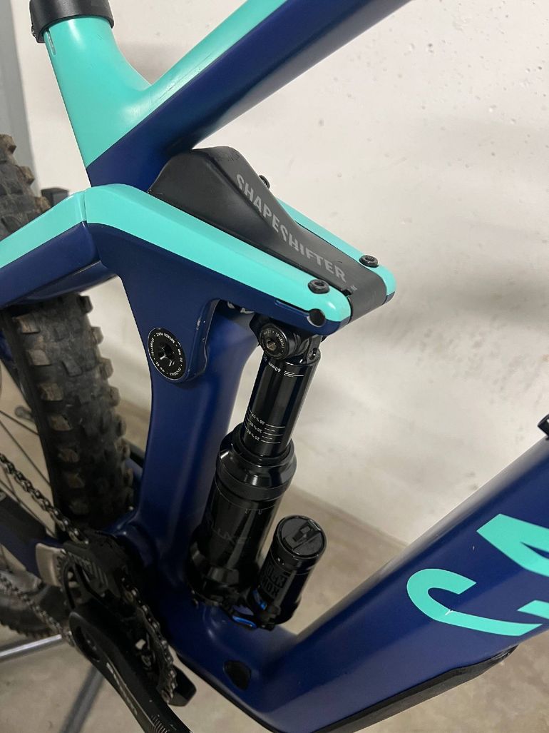 Used Canyon Strive SRAM GX Eagle 2021 Mountainbike, Blau, 29 — image 7 of 8
