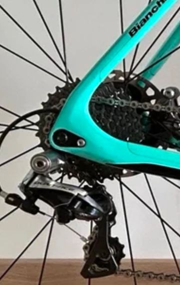 Used Bianchi Infinito Shimano Dura Ace 2021 Road & Gravel, Green — image 4 of 6