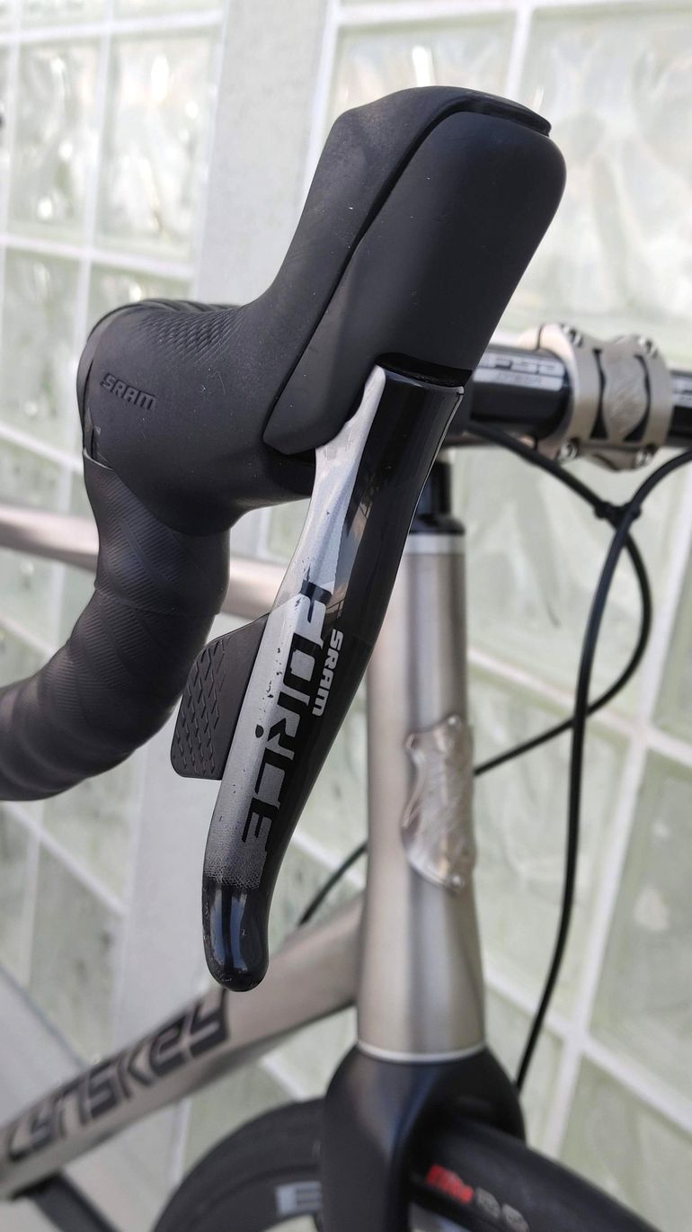 Used Lynskey Helix SRAM Force eTap AXS 2022 2022 Road & Gravel, Light Gray — image 10 of 12