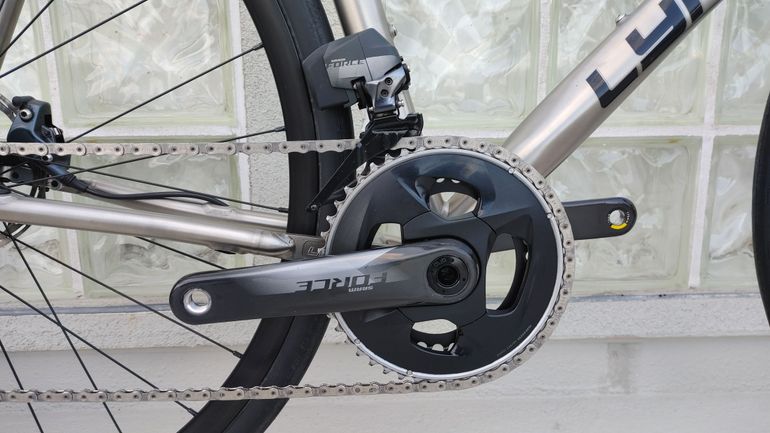 Used Lynskey Helix SRAM Force eTap AXS 2022 2022 Road & Gravel, Light Gray — image 4 of 12