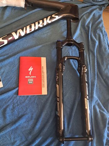 Used Specialized S-Works Epic World Cup Frame - RockShox SIDLuxe WCID Ultimate 2025 Frameset 2025 Mountainbike, Red, 29 — image 4 of 4