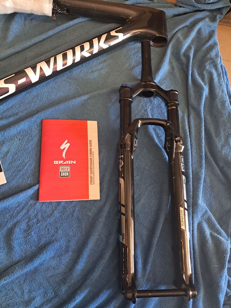Used Specialized S-Works Epic World Cup Frame - RockShox SIDLuxe WCID Ultimate 2025 Frameset 2025 Mountainbike, Red, 29 — image 4 of 4