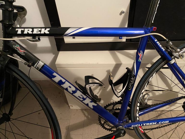Used Trek 5000 Campagnolo Veloce 2004 Road & Gravel, Blue — image 2 of 4