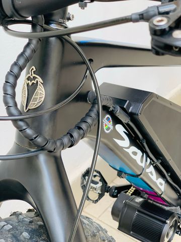 Used Salsa Beargrease Carbon X01 Eagle 2019 2019 Mountainbike, Black, 27.5 — image 7 of 15