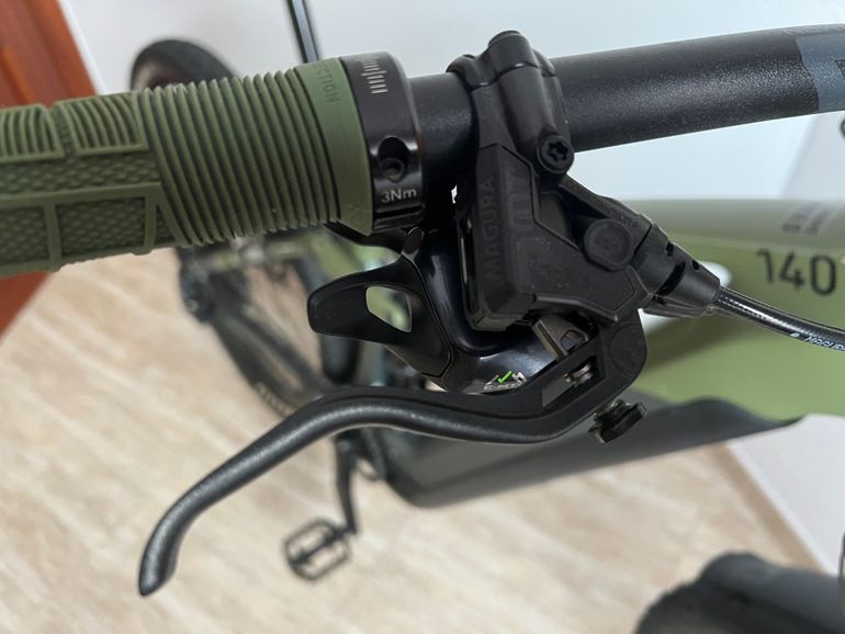 Used CUBE STEREO HYBRID 140 HPC, TM 750 29 2022 2022 Mountainbike, Green, 29 — image 7 of 11