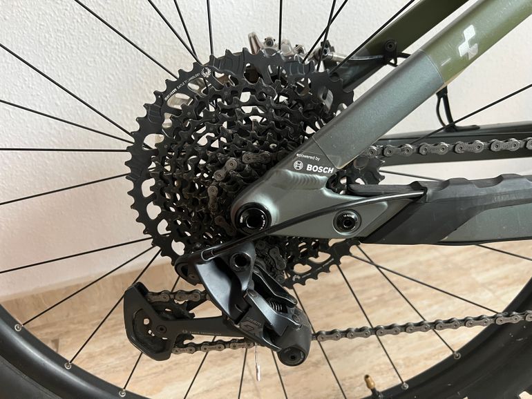 Used CUBE STEREO HYBRID 140 HPC, TM 750 29 2022 2022 Mountainbike, Green, 29 — image 10 of 11