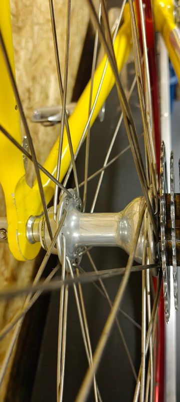 Used Eddy Merckx Custom Campagnolo Chorus 2000 Road & Gravel, Orange — image 14 of 43