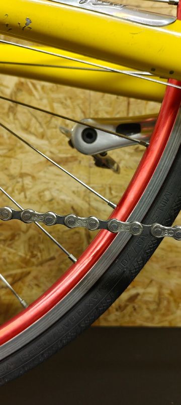 Used Eddy Merckx Custom Campagnolo Chorus 2000 Road & Gravel, Orange — image 17 of 43
