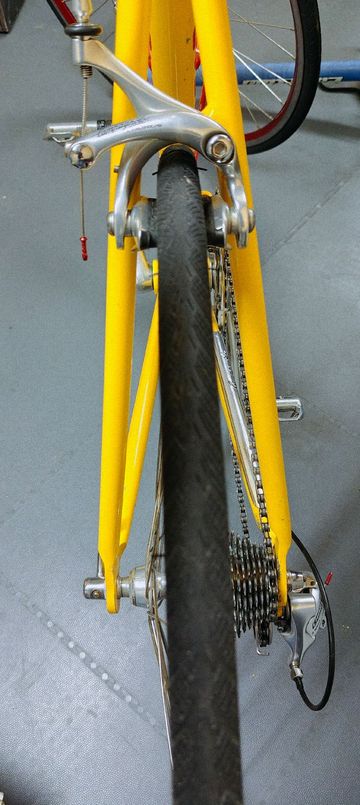 Used Eddy Merckx Custom Campagnolo Chorus 2000 Road & Gravel, Orange — image 42 of 43