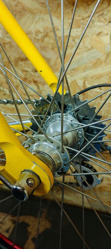 Used Eddy Merckx Custom Campagnolo Chorus 2000 Road & Gravel, Orange — image 13 of 43