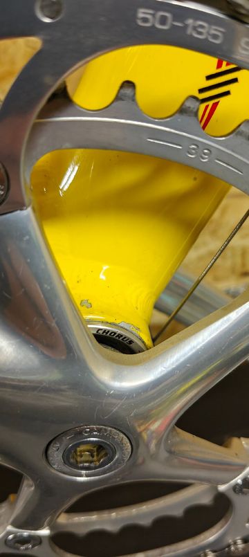 Used Eddy Merckx Custom Campagnolo Chorus 2000 Road & Gravel, Orange — image 32 of 43