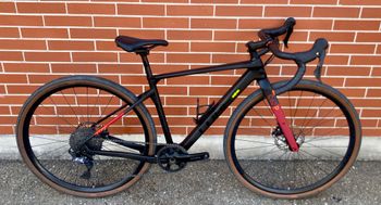 CUBE, Cube Nuroad Pro 2022 Carbon 'n' Red