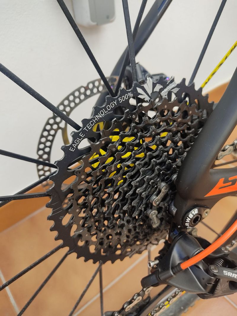 Used Scott scale 700 SL Custom SRAM GX Eagle 2018 Mountainbike, Black — image 16 of 19