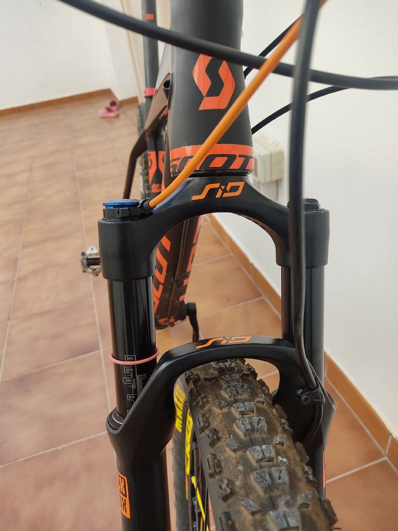 Used Scott scale 700 SL Custom SRAM GX Eagle 2018 Mountainbike, Black — image 3 of 19