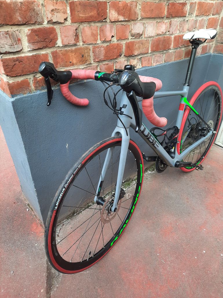 Used CUBE ATTAIN GTC Pro Disc 2017 2017 Road & Gravel, Light Gray — image 5 of 8