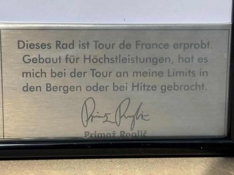 Used Specialized S-Works Tarmac SL8 LTD - Red Bull TdF 2025 Original Gefahrenes Rennrad Von Primož Roglič 2025 Road & Gravel, Blue — image 10 of 11