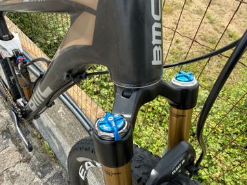 Used BMC Fourstroke SRAM X01 Eagle AXS 2014 Mountainbike, Black — image 7 of 8